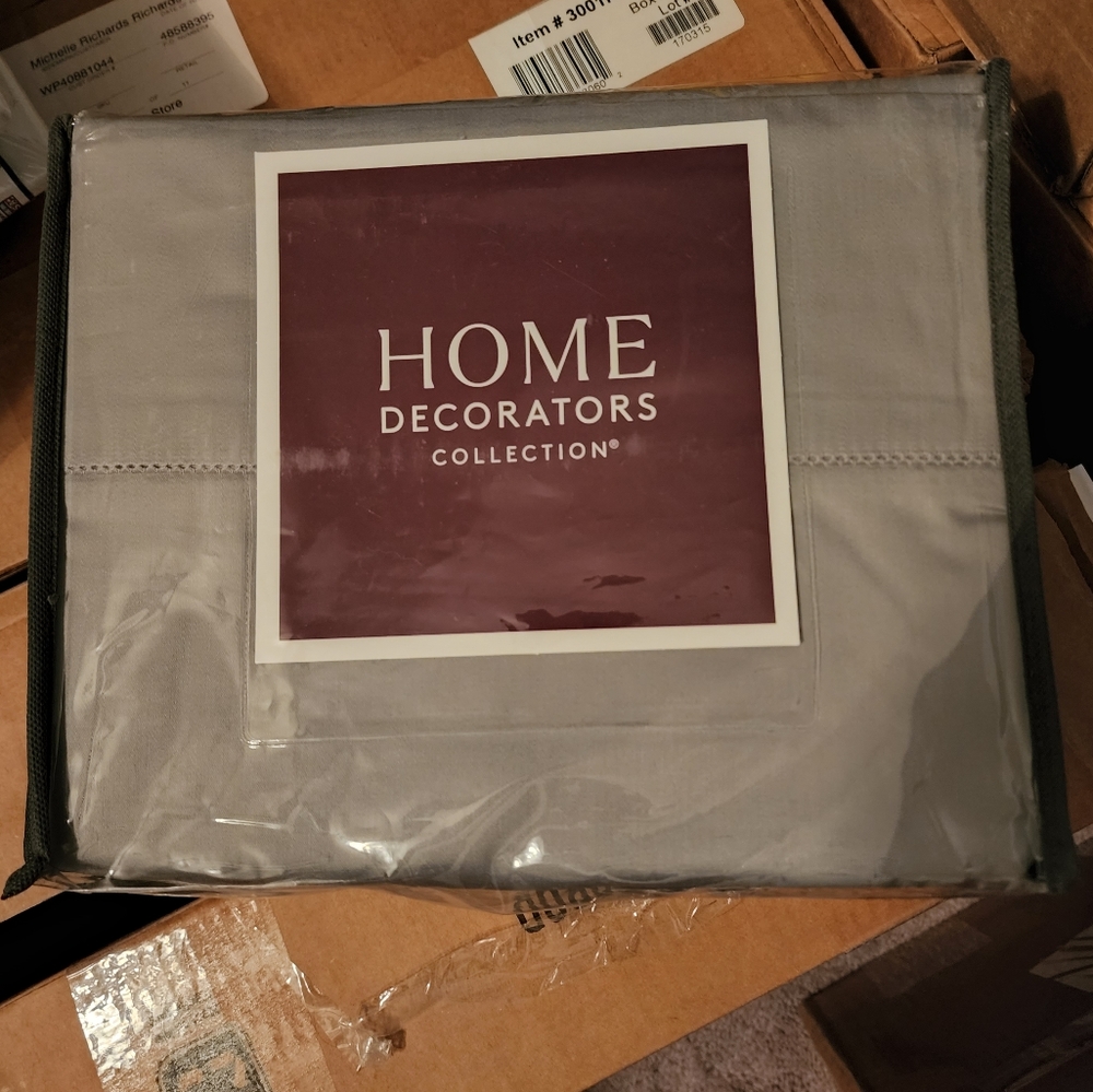 4-Piece Sheet Set in Stone Grey